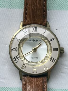 LA Express Two Tone Women’s Quartz Watch